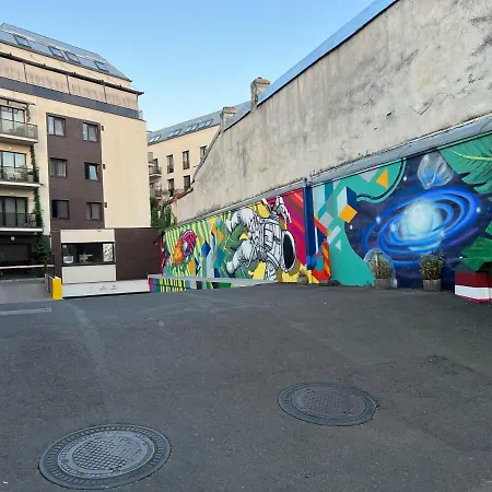 Apartament Urban Oasis With Parking Bukareszt