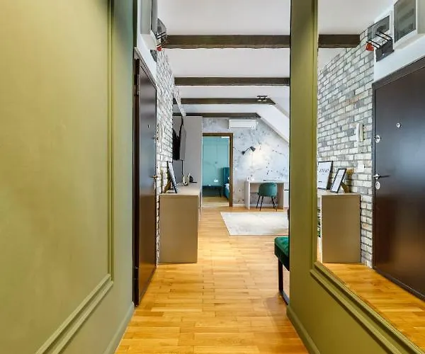 شقة Urban Oasis With Parking بوخارست